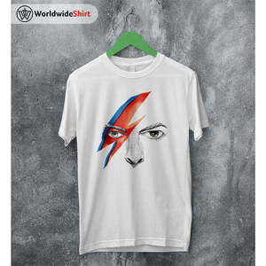 David Bowie Eye Tattoo Rock Legend Music Graphic Fan Art T-Shirt